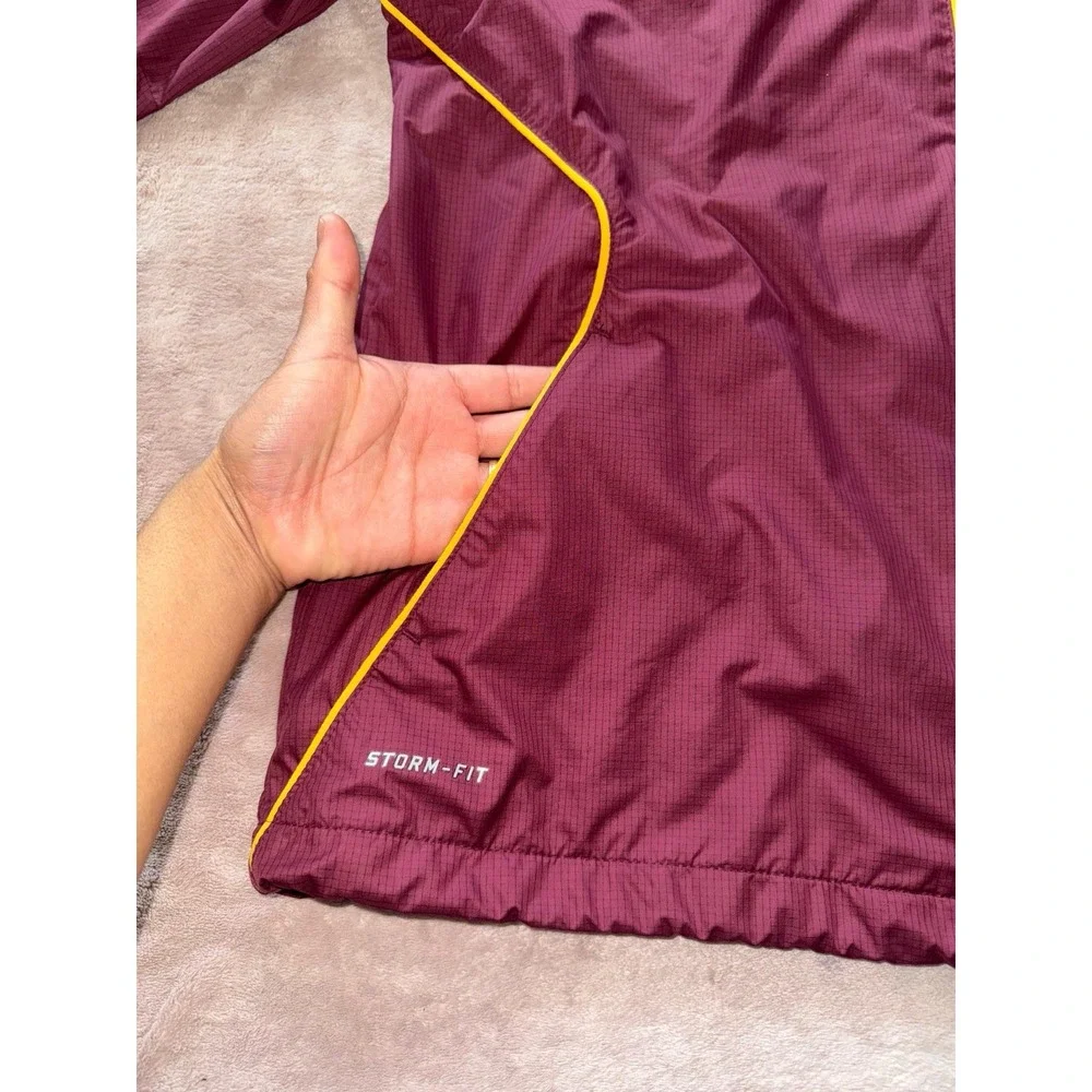 Minnesota Jacket Adult Nike Golden‎ Gophers Storm Football Windbreaker Mens Sz L